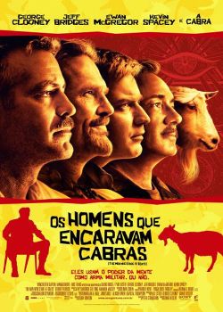Filme Poster Os Homens Que Encaravam Cabras DVDRip RMVB Dublado