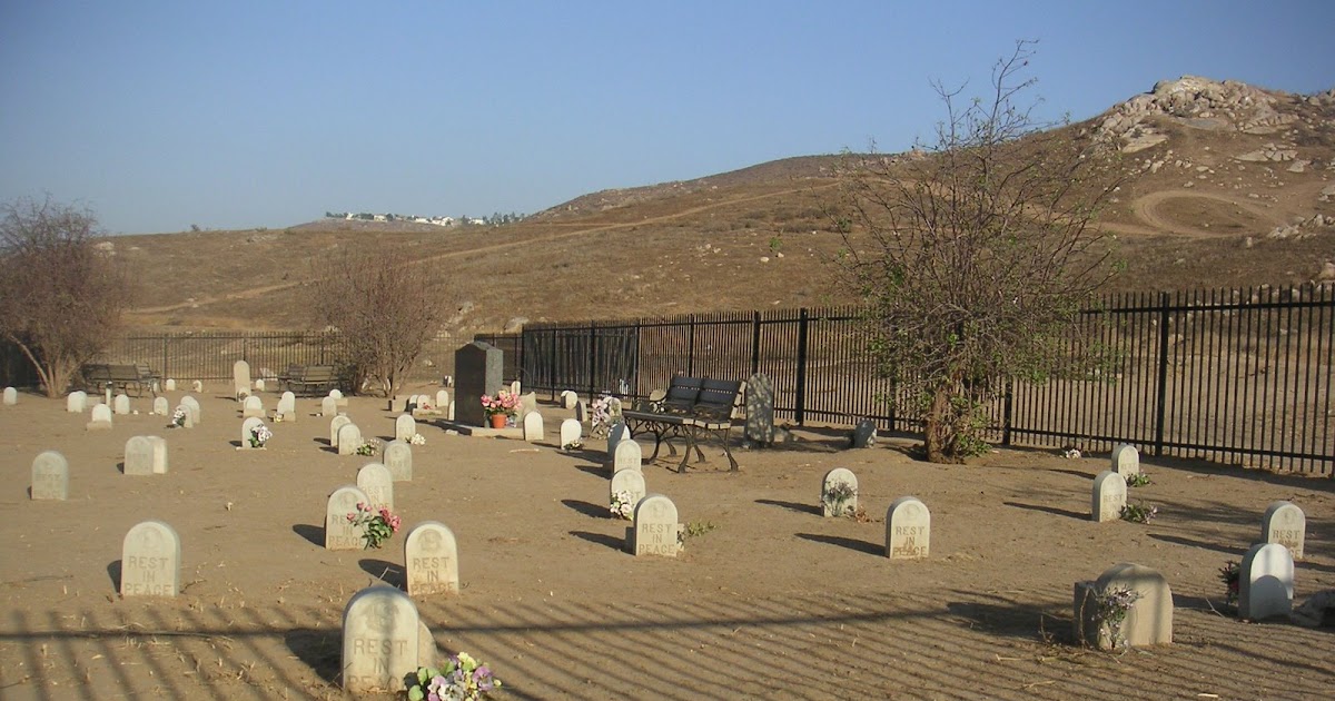 The Grave Yard Rabbit Travels Wright Indian Cemetery