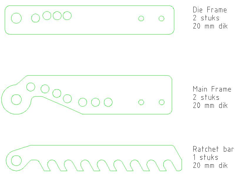 Backyard Mechanic Tube bender drawings!