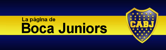 La página de Boca Juniors