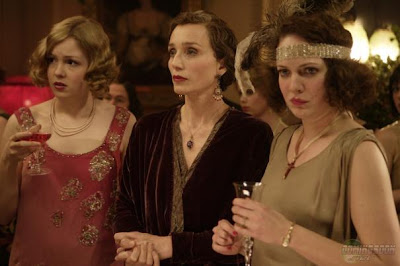 Kimberley Nixon, Kristin Scott Thomas and Katherine Parkinson (left to right) in Easy Virtue