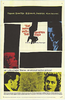 The Man with the Golden Arm poster by Saul Bass