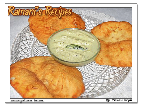 Ramani's Recipes: Mangalore Buns (Fried Banana Buns) Ramani's Recipes: Mangalore Buns (Fried Banana Buns)