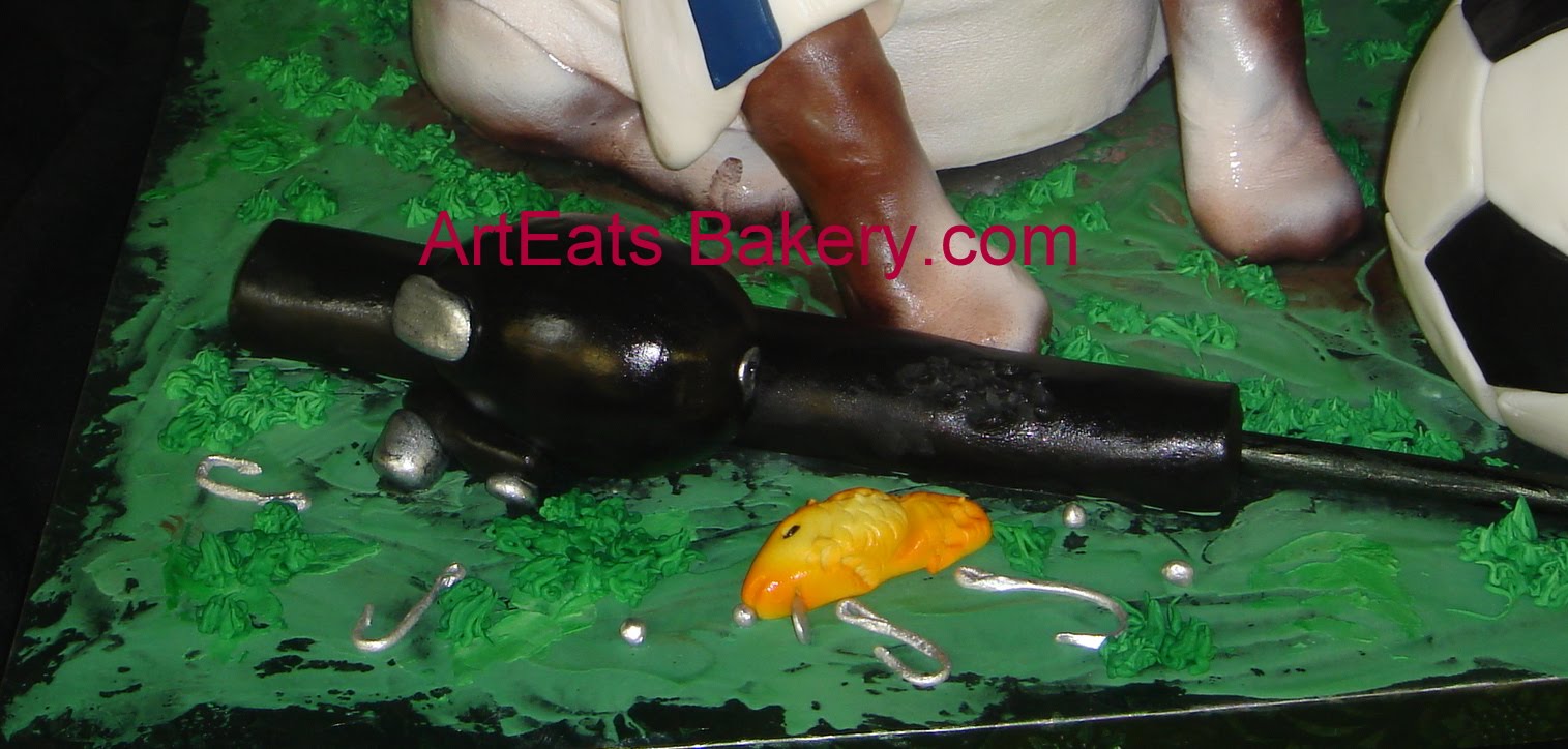 Fishing Rod Cake