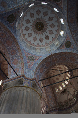 Interior of the Blue Mosque