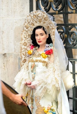 Dita Von Teese Harpers Bazaar Photoshoot