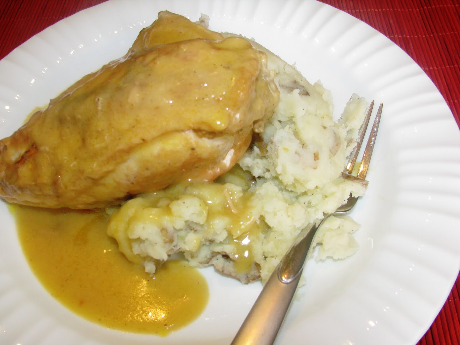 Shamrocks and Shenanigans Chicken with White wine GravyPantry Meal