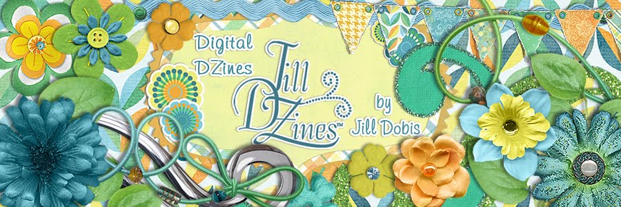 Jill DZines digital scrapbook blog