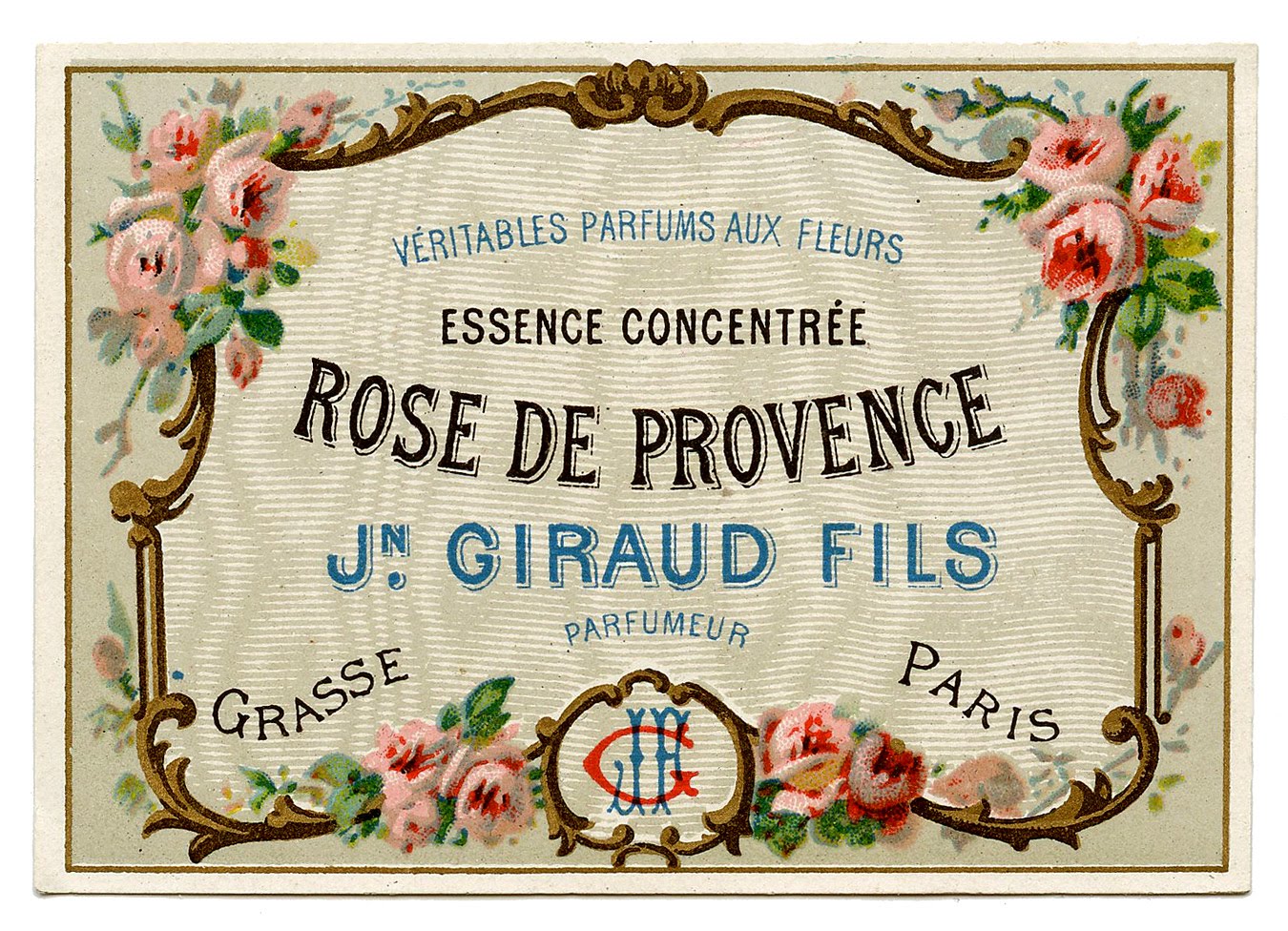 Old Perfume Labels