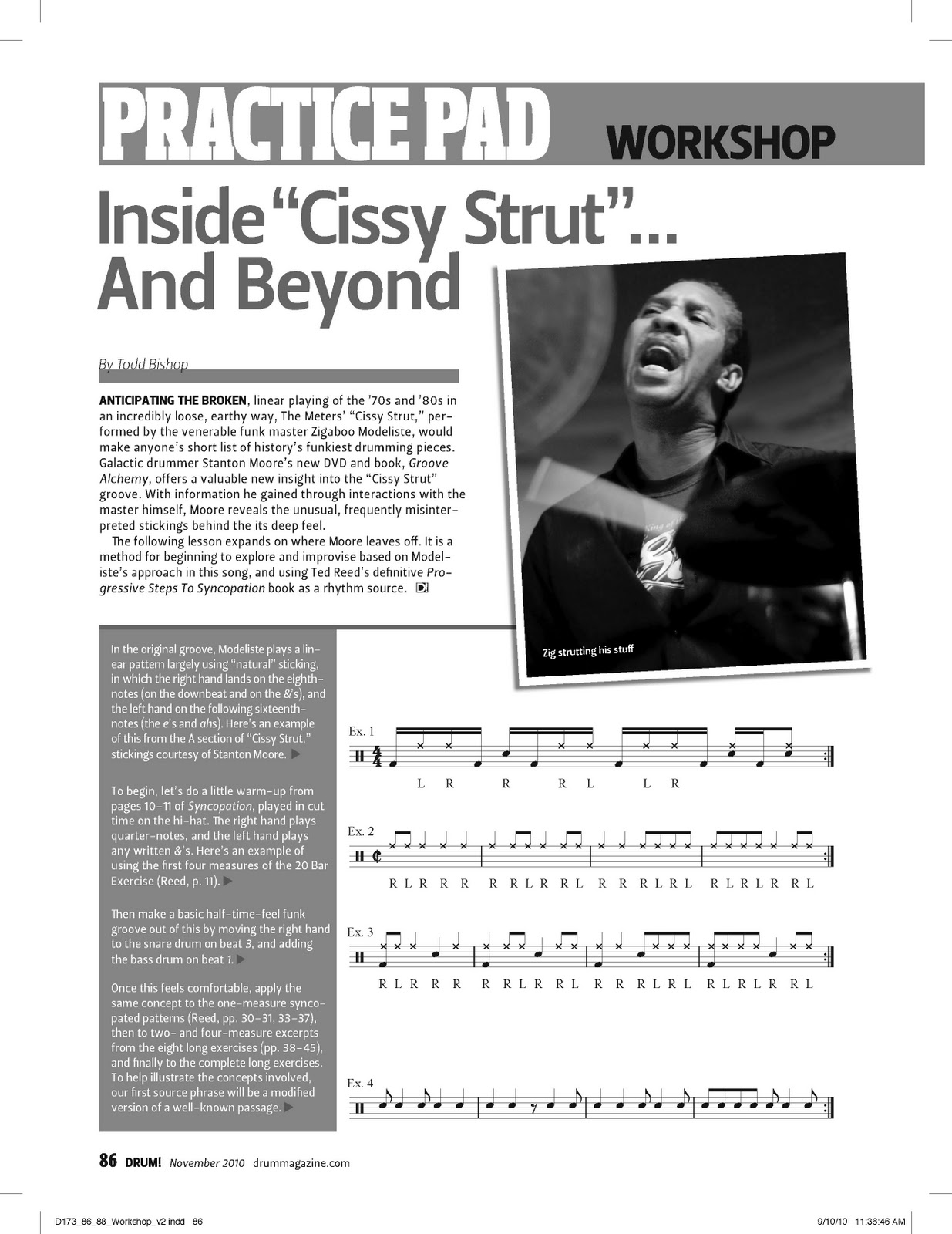 cissy strut sheet music free