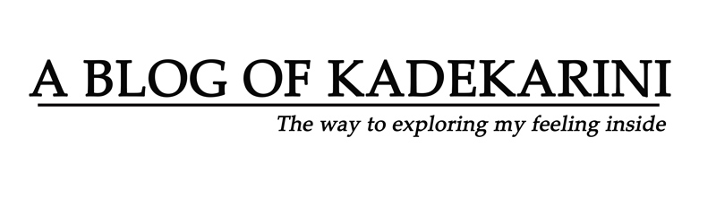 kadekadek blog