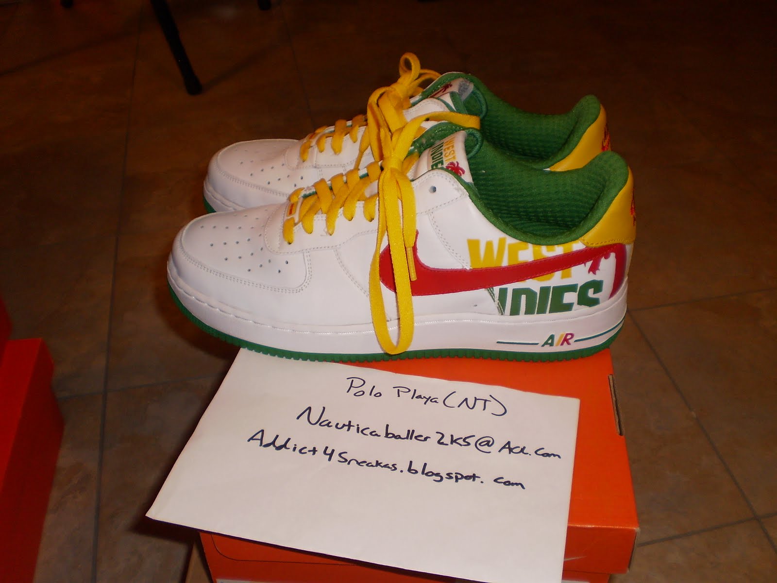 west indies air force 1