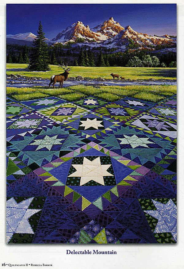 Quiltscapes II by Rebecca Barker Kittling Books