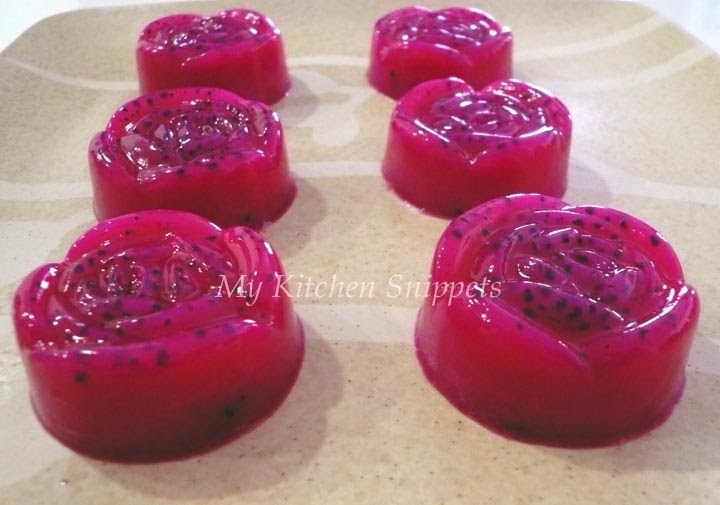 Diary Foods Dragon Fruit Jelly Recipes