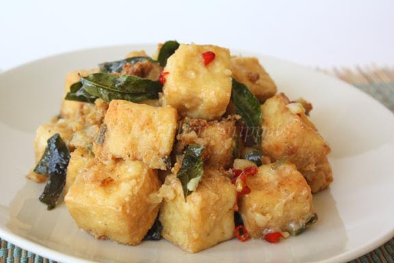 My Kitchen Snippets: Tofu in Creamy Sauce