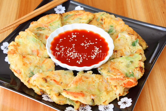 Korean Pancakes (Pajeon)