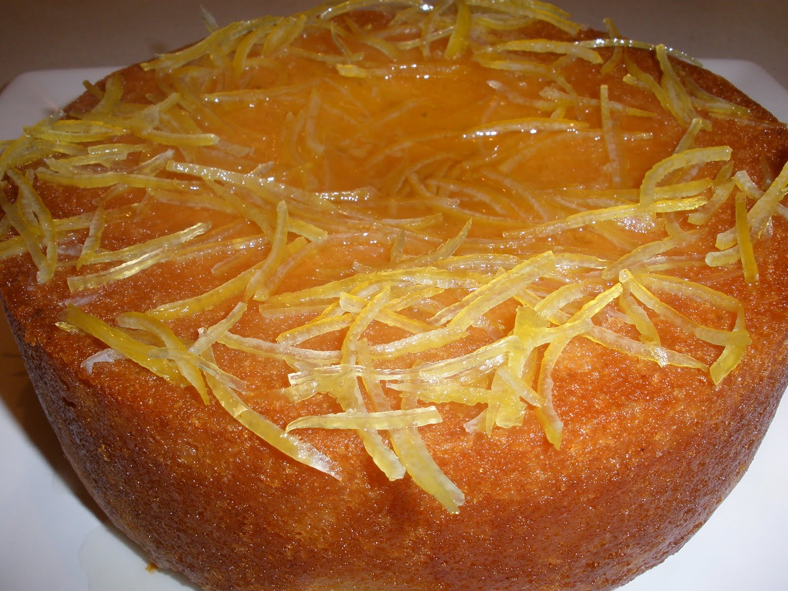 Sunday In My Kitchen Pat's Coconut & Lemon Syrup Cake