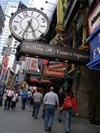 El reloj de Times Square