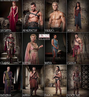 Full Cast Of Spartacus Season 4