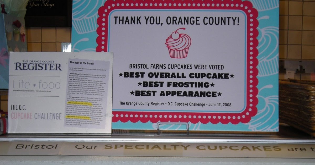 The Cupcake Activist Bristol Farms Review