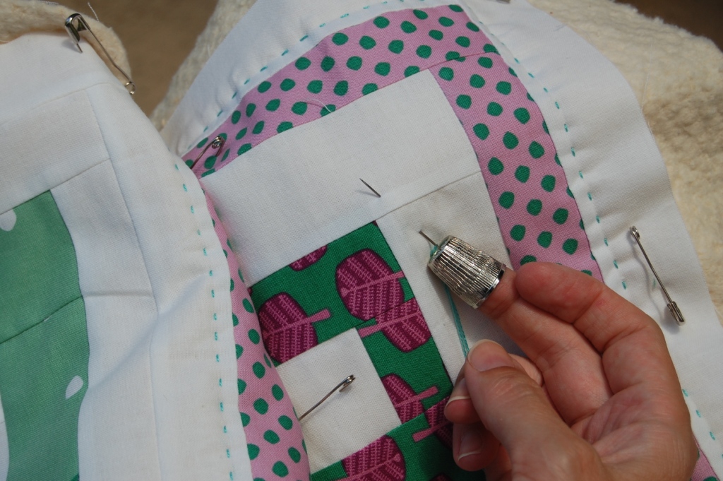 Kate Conklin Designs Hand quilting tutorial