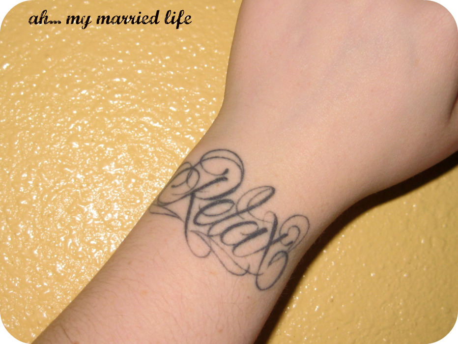 Relax Tattoo