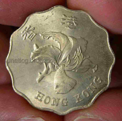 Hong kong 2 dollar coin 2 dollar