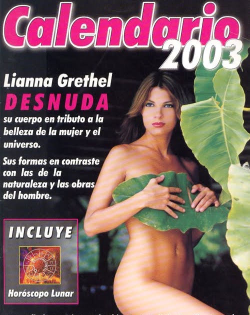 Calendario 2003 lianna grethel.
