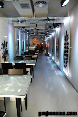 Vista de la cafetería
