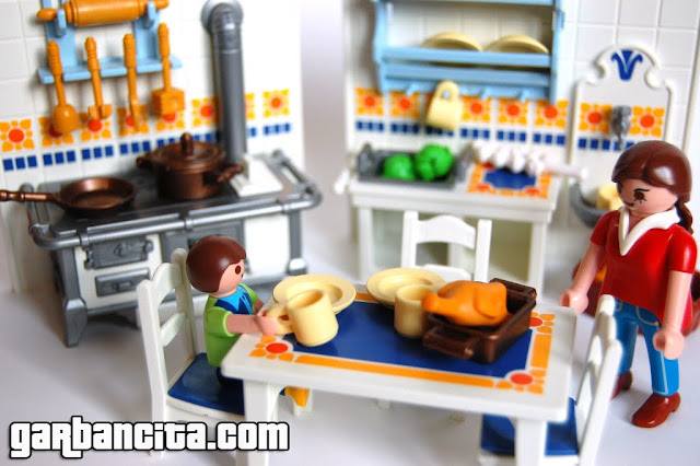 Cocina rústica de Playmobil