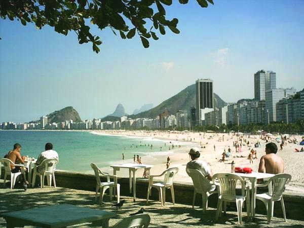 Vista Praia Leme Copacabana