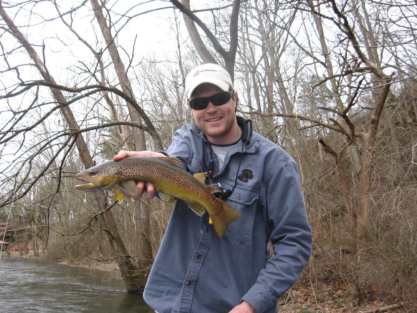 Brown Trout Fly Fishing South Holston Streamers with Bubbles