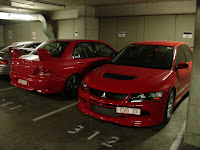 Evo 7 and Evo 9