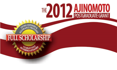 Ajinomoto Post-Graduate Scholarship