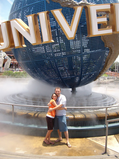 Us at the famous globe