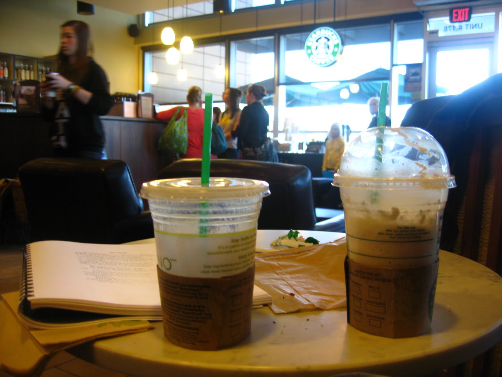 Romantic Ideas for Married Couples in Calgary Having Starbucks Coffee