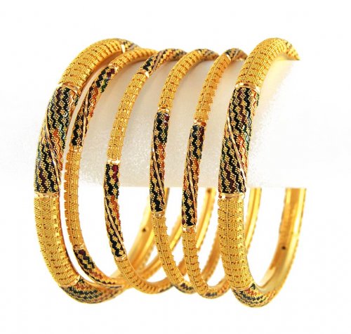 Gold Bangles Design