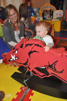 Razorback Rocking Horse