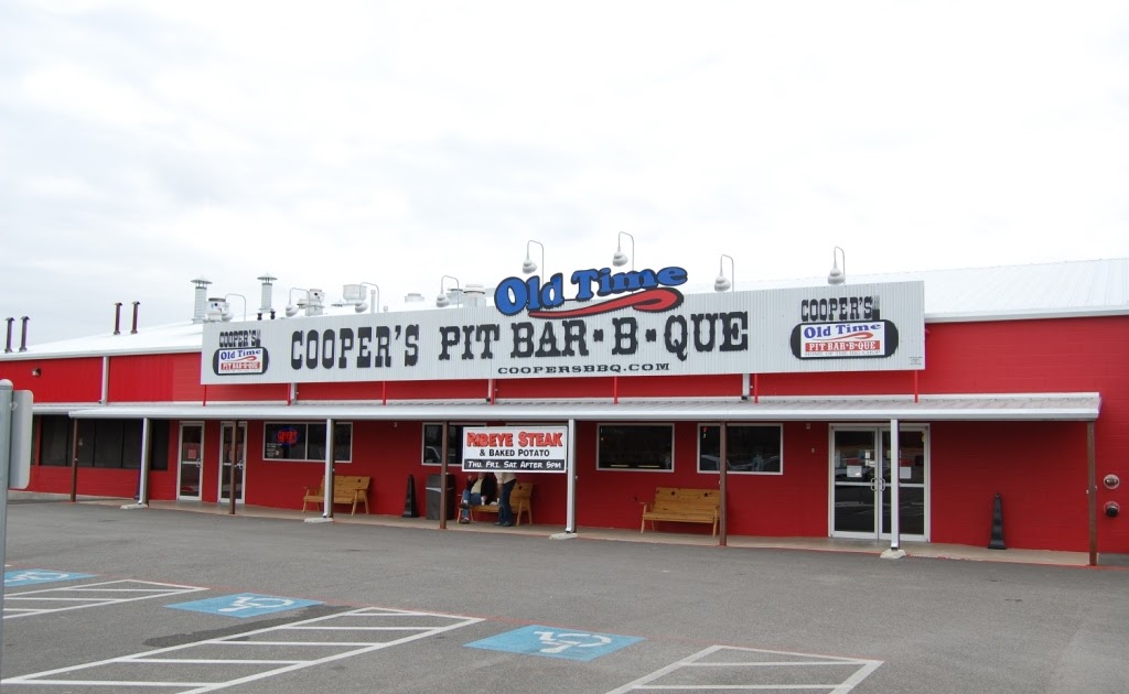 Cooper's Old Time Pit BarBQue Full Custom Gospel BBQ
