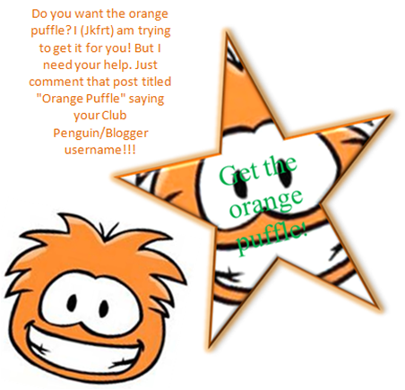 Orange Puffle!!!