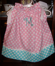 Pink Ta Dot pillowcase dress