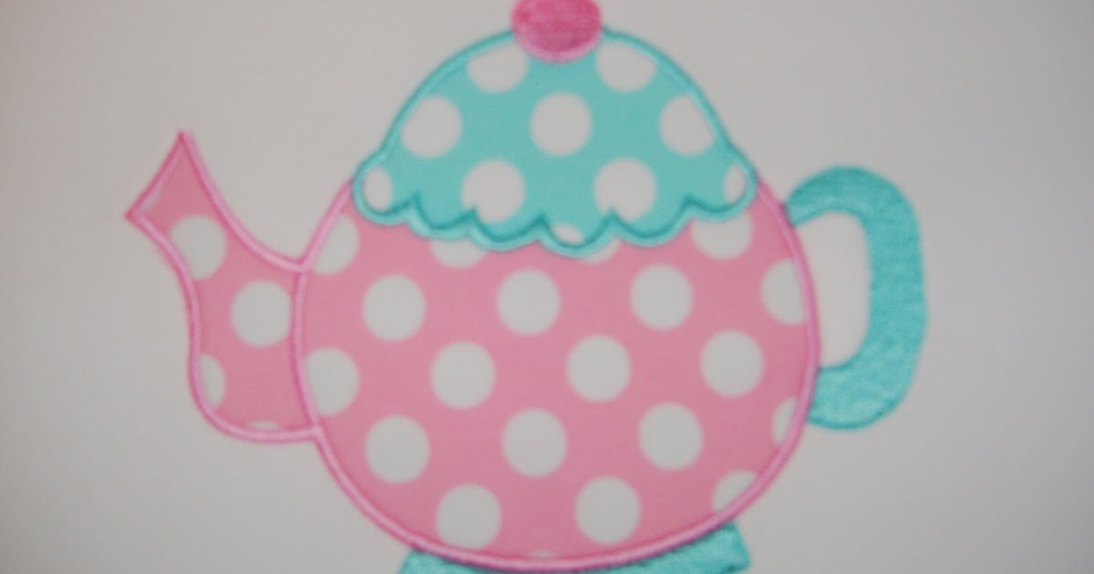 Sew Sweet Boutique Teapot applique