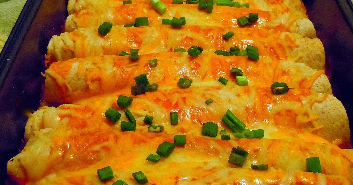 The Savvy Kitchen Chicken Enchiladas