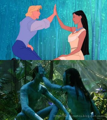 avatar-pocahontas: sentados en el bosque