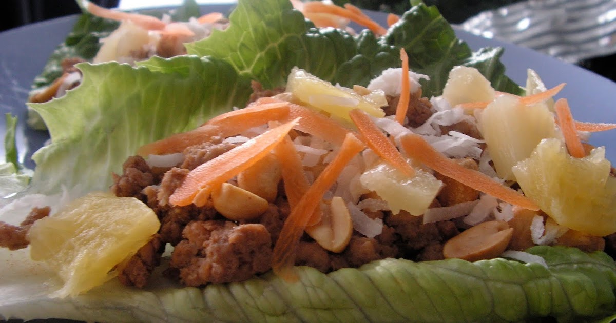 The Double Dipped Life Teriyaki Turkey Lettuce Wraps