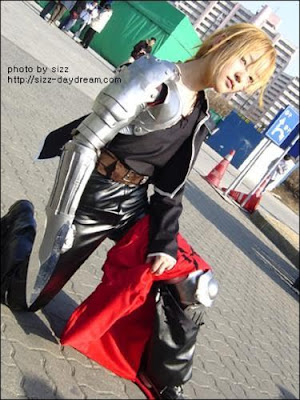 Cosplay de FMA en la Web GGHJU