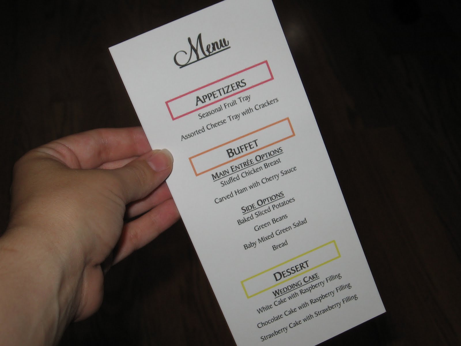the fold menu