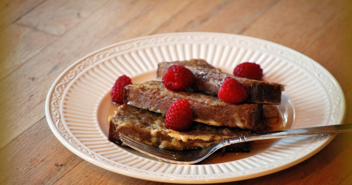 Joseph's Grainery French Toast with Raspberry Whole Wheat Bread