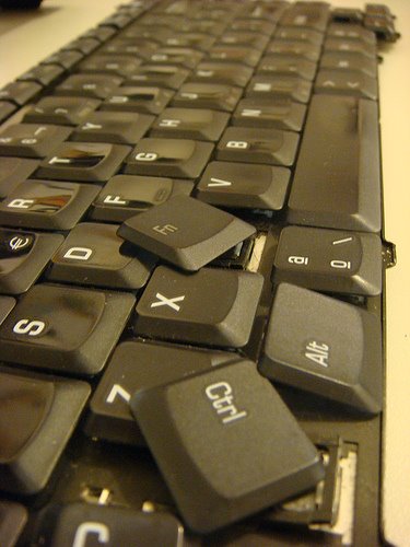 teclado+roto