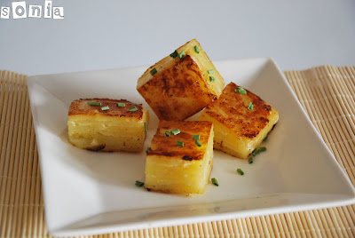 Cubos de patata
